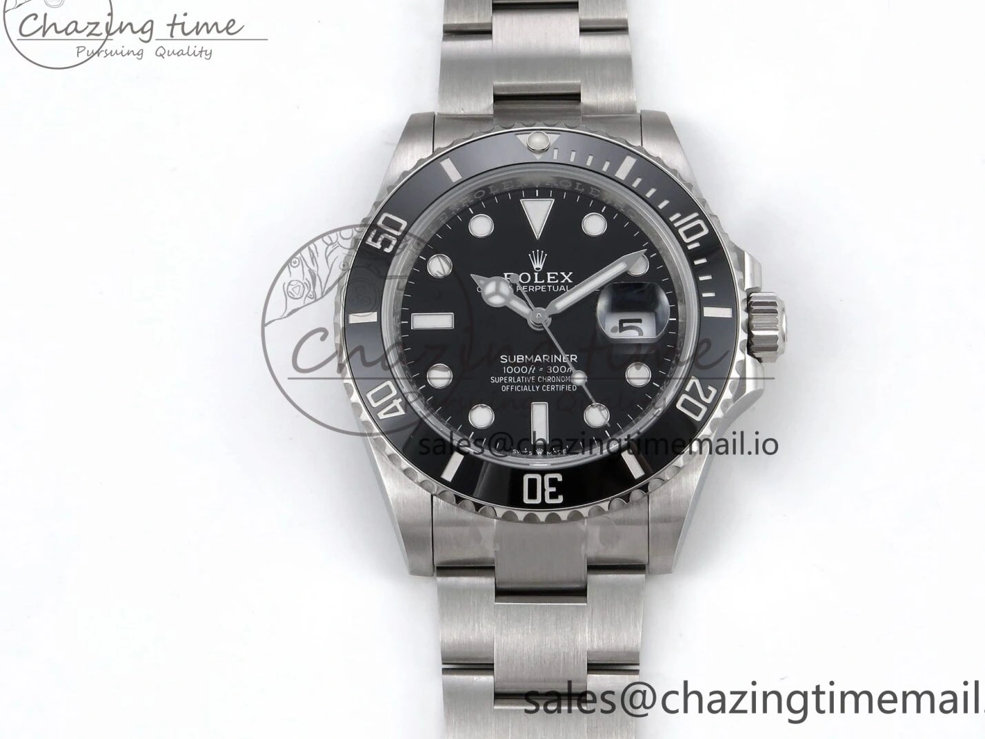 0201 Classic Submariner 126610 LN HGF 1:1 Best Edition Black Dial on SS Bracelet SH3235 V 1263
